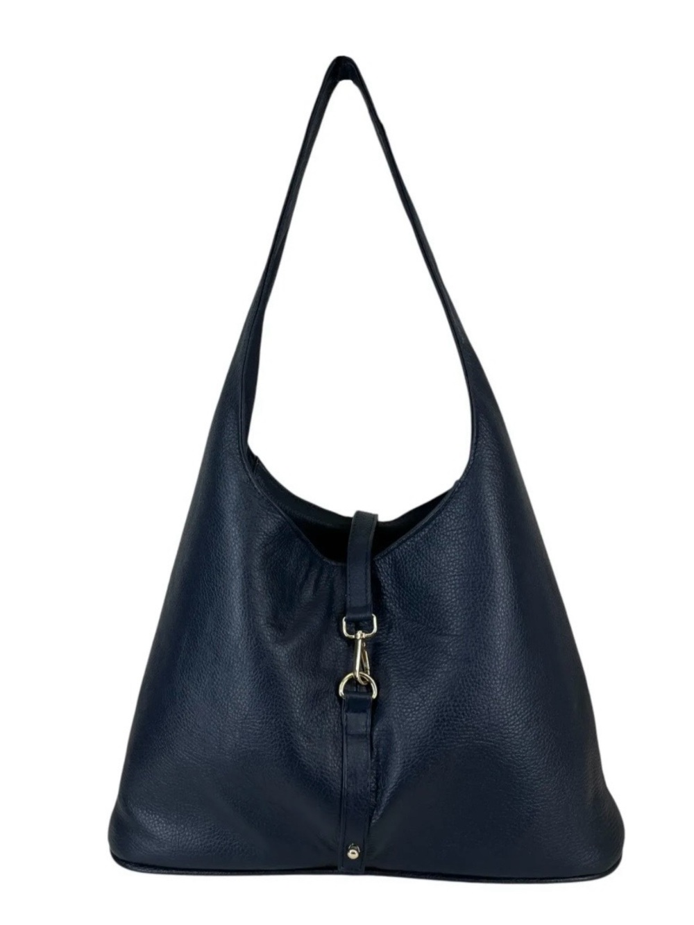 MEXICANA Leather Shoulder Bag for Women in Navy